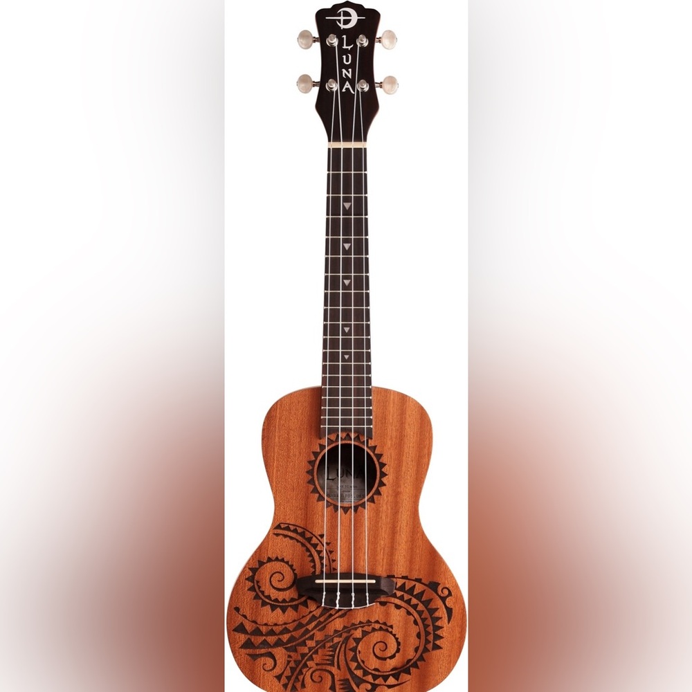 LUNA LEFTY Concert Tattoo Ukulele